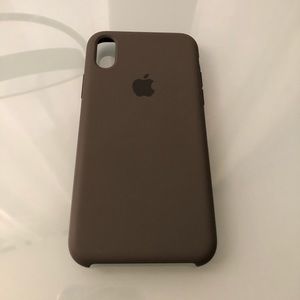 Apple Silicone case in Dark Olive